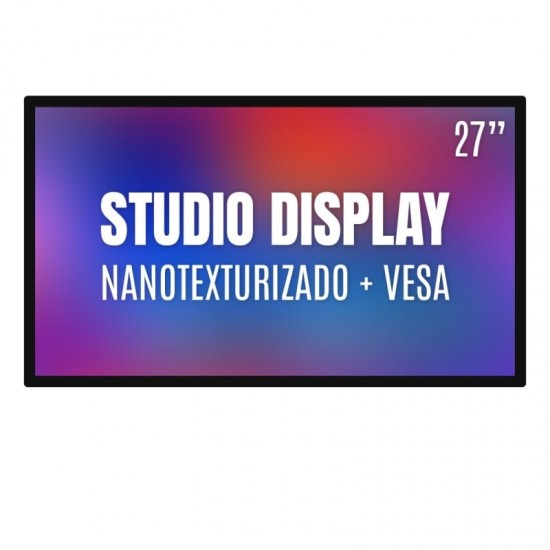 Apple studio display 27'/ cristal nano texturizado/ vesa Apple studio display 27'/ cristal nano texturizado/ vesa