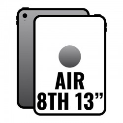 Apple iPad Air 13' 8th Wi-Fi Cell/ 5G/ M4/ 256GB/ Gris Espacial Apple iPad Air 13' 8th Wi-Fi Cell/ 5G/ M4/ 256GB/ Gris Espacial