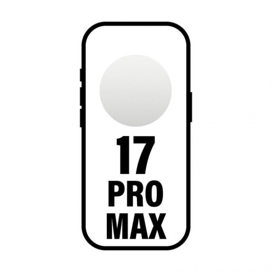 Smartphone apple iphone 17 pro max 256gb/ 6.9'/ 5g/ plata