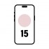 Smartphone Apple iPhone 15 256Gb/ 6.1'/ 5G/ Rosa