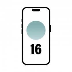 Smartphone Apple iPhone 16 128GB/ 6.1'/ 5G/ Verde Azulado