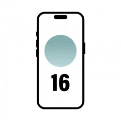 Smartphone Apple iPhone 16 512GB/ 6.1'/ 5G/ Verde Azulado Smartphone Apple iPhone 16 512GB/ 6.1'/ 5G/ Verde Azulado
