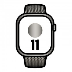 Apple Watch Series 11/ GPS / Cellular/ 46mm/ Titanio Natural/ Correa Milanese Natural S/M Apple Watch Series 11/ GPS / Cellular/ 46mm/ Titanio Natural/ Correa Milanese Natural S/M