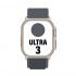 Apple Watch Ultra 3/ GPS/ Cellular/ 49mm/ Caja Titanio Negro/ Correa Loop Alpine Negra S