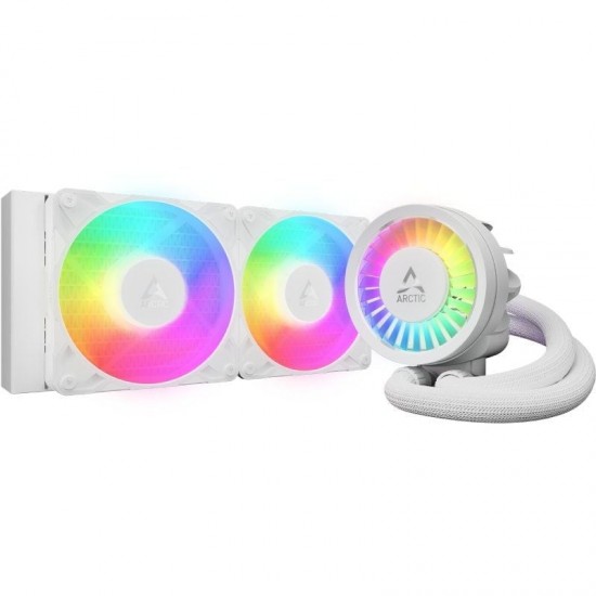 Sistema de refrigeración líquida arctic liquid freezer iii pro 240 a-rgb/ blanco