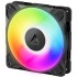 Ventilador Arctic P12 Pro A-RGB LN/ 12cm/ Negro