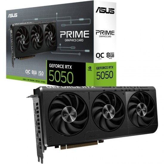 Tarjeta gráfica asus prime geforce rtx 5050 oc edition/ 8gb gddr6