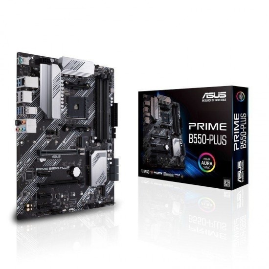 Placa base asus prime b550-plus socket am4/ ddr4/ pcie 4.0