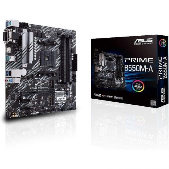Placa base asus prime b550m-a socket am4/ micro atx Placa base asus prime b550m-a socket am4/ micro atx