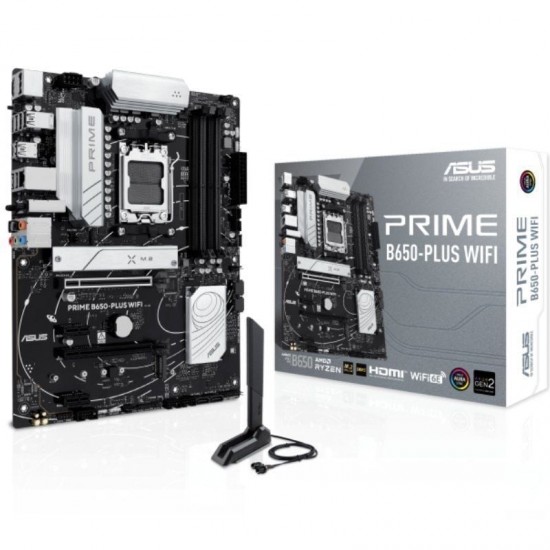 Placa base asus prime b650-plus wifi socket am5/ ddr5/ pcie 5.0 Placa base asus prime b650-plus wifi socket am5/ ddr5/ pcie 5.0