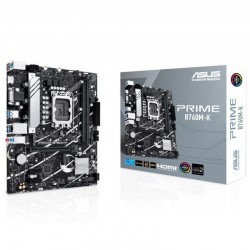 Placa Base Asus Prime B760M-K Socket 1700/ DDR5/ PCIe 4.0/ Micro ATX