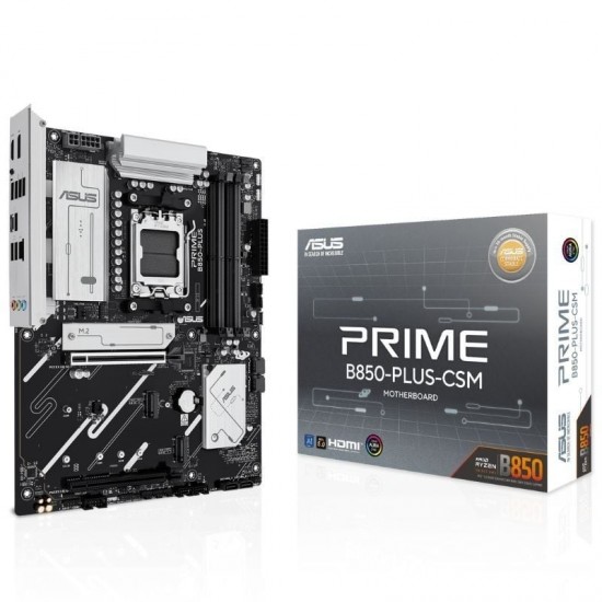 Placa base asus prime b850-plus-csm socket am5/ ddr5/ pcie 5.0