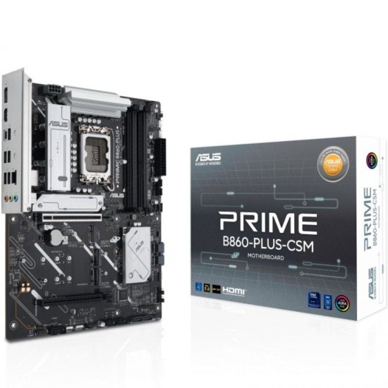 Placa base asus prime b860-plus csm socket 1851/ ddr5/ pcie 5.0