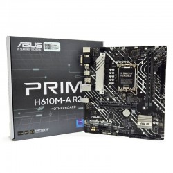 Placa Base Asus Prime H610M-A R2.0/ Socket 1700/ DDR5/ PCIe 4.0/ Micro ATX