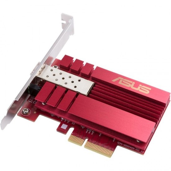 Tarjeta de red pci express-sfp+ asus xg-c100f/ 10gbps