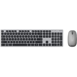 Teclado y Ratón Inalámbricos Asus W5000 Wireless/ Gris Teclado y Ratón Inalámbricos Asus W5000 Wireless/ Gris