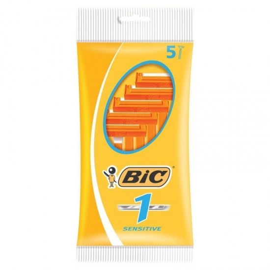 Cuchilla de afeitar bic 1 sensitive/ 5 uds