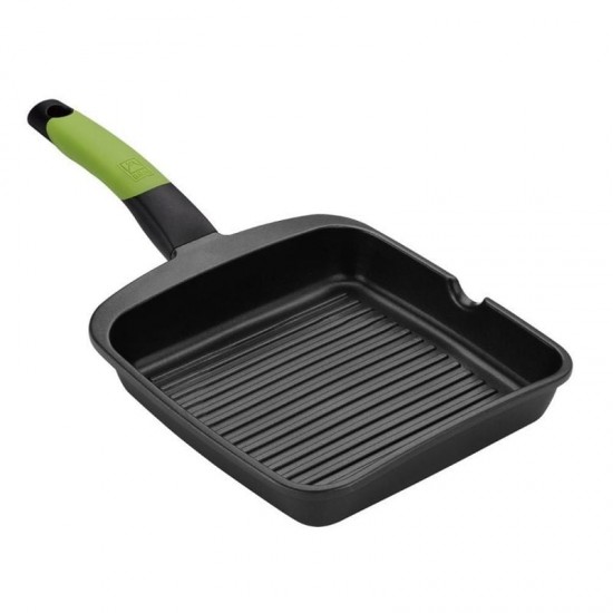 Asador bra prior a121457/ ø28cm/ aluminio fundido/ apto para inducción Asador bra prior a121457/ ø28cm/ aluminio fundido/ apto para inducción