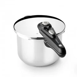 Olla a Presión Bra Vitesse A185104/ Ø24cm/ 9L/ Acero Inoxidable/ Apta para Inducción