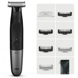 Afeitadora Braun Wet and Dry Serie X XT5200/ con Batería/ 6 Accesorios