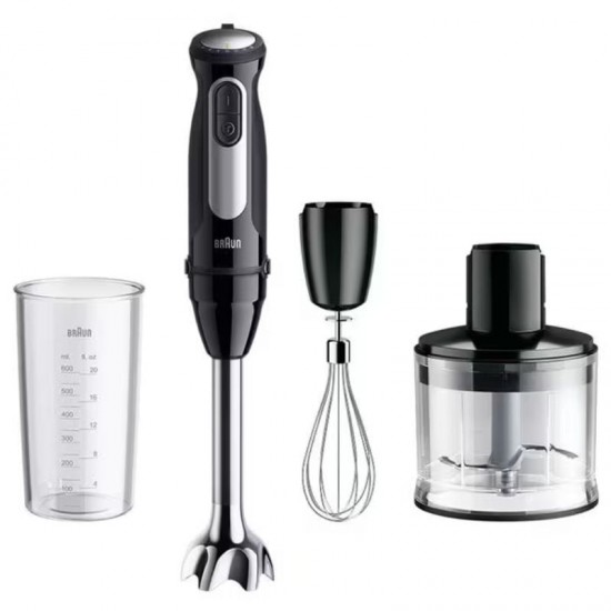 Batidora de mano braun multiquick 5 pro hand blender mq 55236 m/ 1000w/ 26 velocidades