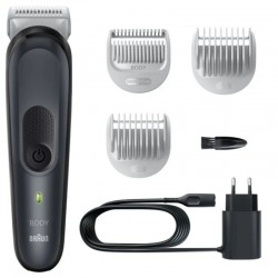 Cortapelos Braun BodyGroomer Series 3 BG3340/ con Batería/ 3 Accesorios