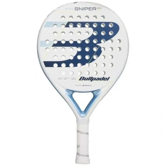 Pala de pádel bullpadel sniper 2.0 woman/ blanca Pala de pádel bullpadel sniper 2.0 woman/ blanca