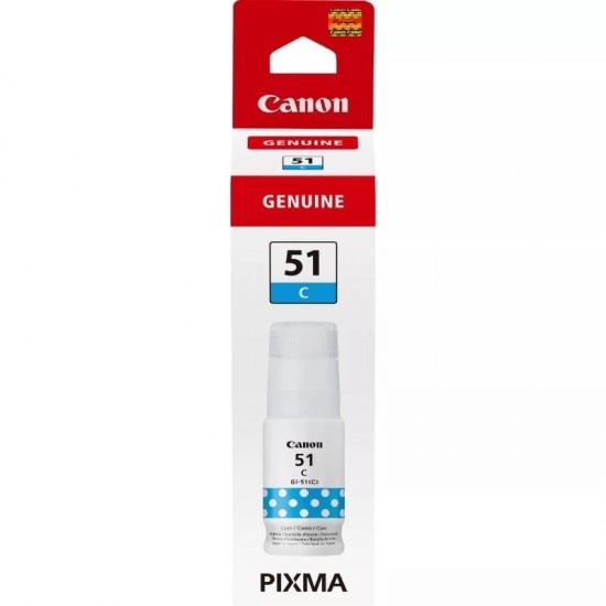 Botella de tinta original canon gi-51/ cian Botella de tinta original canon gi-51/ cian