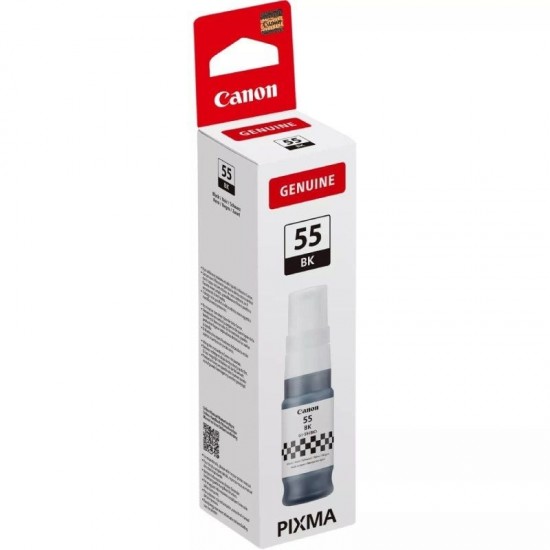 Botella de tinta original canon gi-55/ negro