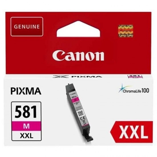 Cartucho de tinta original canon cli-581xxl alta capacidad/ magenta Cartucho de tinta original canon cli-581xxl alta capacidad/ magenta