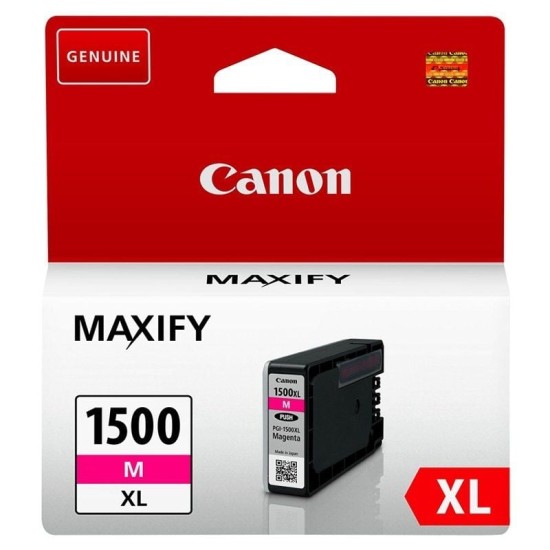 Cartucho de tinta original canon pgi-1500xl alta capacidad/ magenta Cartucho de tinta original canon pgi-1500xl alta capacidad/ magenta