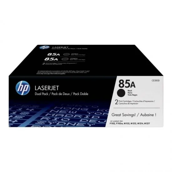 Toner original hp nº85a multipack/ 2x negro Toner original hp nº85a multipack/ 2x negro