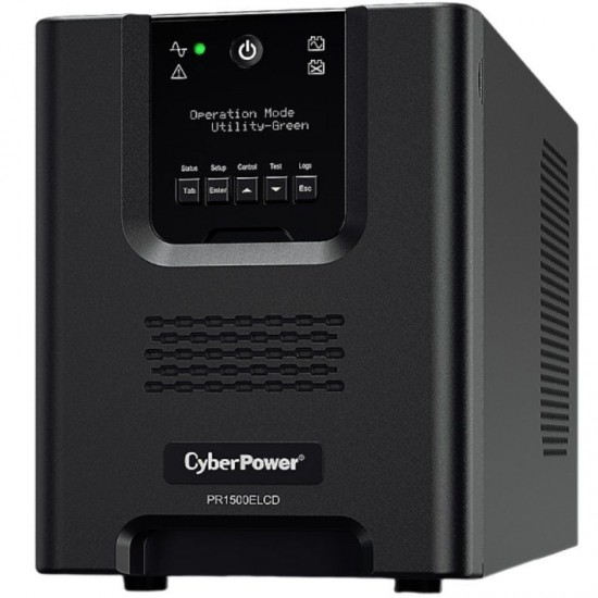 Sai línea interactiva cyberpower pr1500elcd/ 1500va-1350w/ 8 salidas/ formato torre Sai línea interactiva cyberpower pr1500elcd/ 1500va-1350w/ 8 salidas/ formato torre