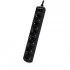 Regleta con interruptor Cyberpower B0620SC0-DE/ 6 Tomas de corriente/ Cable 1.8m/ Negra