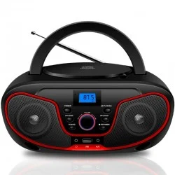 Radio CD Daewoo DW3013/ 4W/ Rojo