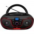 Radio CD Daewoo DW3013/ 4W/ Rojo