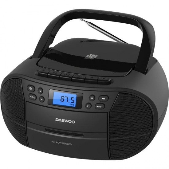 Radio cd daewoo dw3014/ 4w/ negro