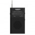Radio Portátil Daewoo DW1027/ Negra