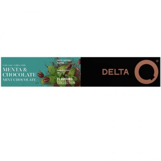 Cápsula delta menta y chocolate para cafeteras delta/ caja de 10 Cápsula delta menta y chocolate para cafeteras delta/ caja de 10