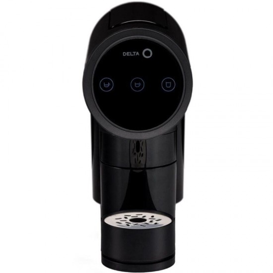 Cafetera de cápsulas delta q iconiq/ negra