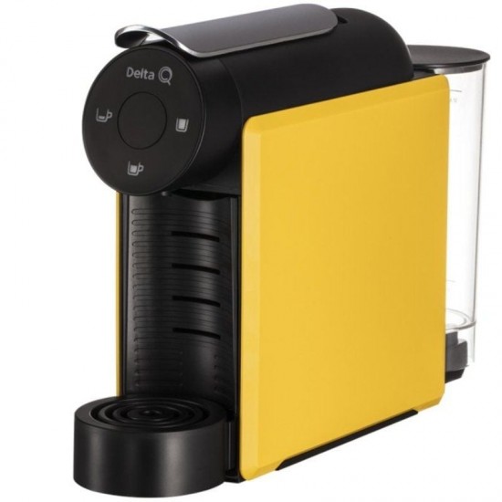 Cafetera de cápsulas delta mini qool/ amarilla Cafetera de cápsulas delta mini qool/ amarilla