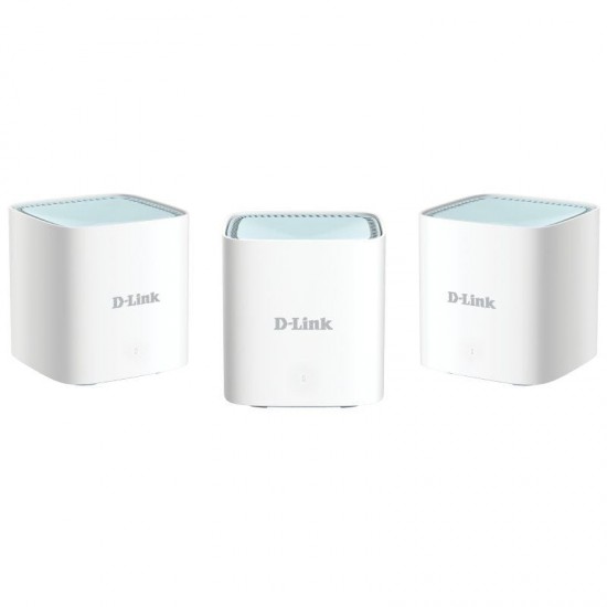 Sistema mesh d-link mesh eagle pro ai 1500mbps/ 2.4ghz 5ghz/ pack de 3 Sistema mesh d-link mesh eagle pro ai 1500mbps/ 2.4ghz 5ghz/ pack de 3