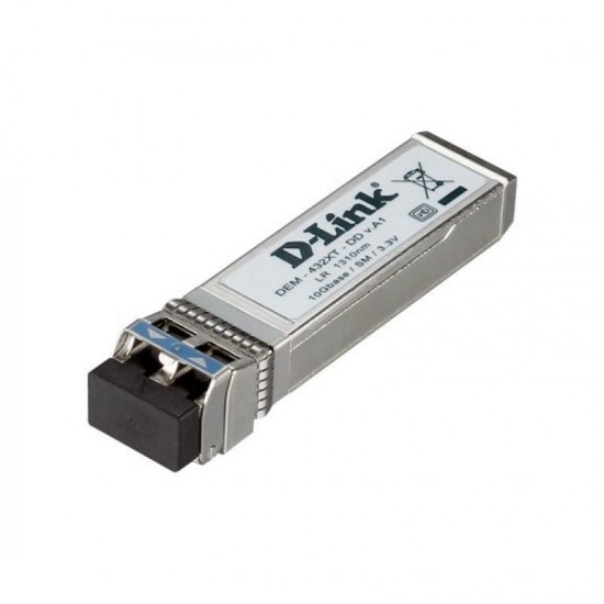 Modulo sfp transceptor de fibra óptica d-link dem-432xt