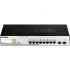 Switch Gestionado D-Link DGS-1210-08P/ 8 Puertos/ RJ45 10/100/1000/ SFP/ PoE