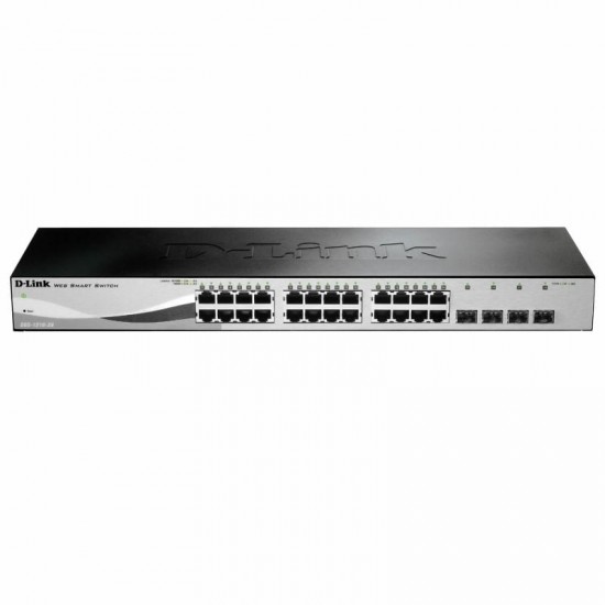 Switch gestionable d-link dgs-1210-28 28 puertos/ rj-45 gigabit 10/100/1000/ sfp Switch gestionable d-link dgs-1210-28 28 puertos/ rj-45 gigabit 10/100/1000/ sfp