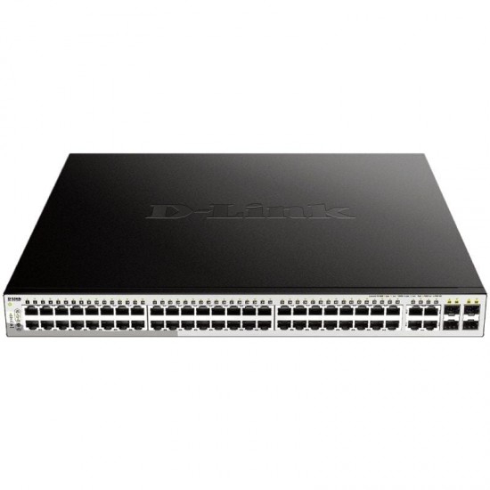 Switch gestionable d-link dgs-1210-52mp 52 puertos/ rj-45 10/100/1000 poe/ sfp Switch gestionable d-link dgs-1210-52mp 52 puertos/ rj-45 10/100/1000 poe/ sfp