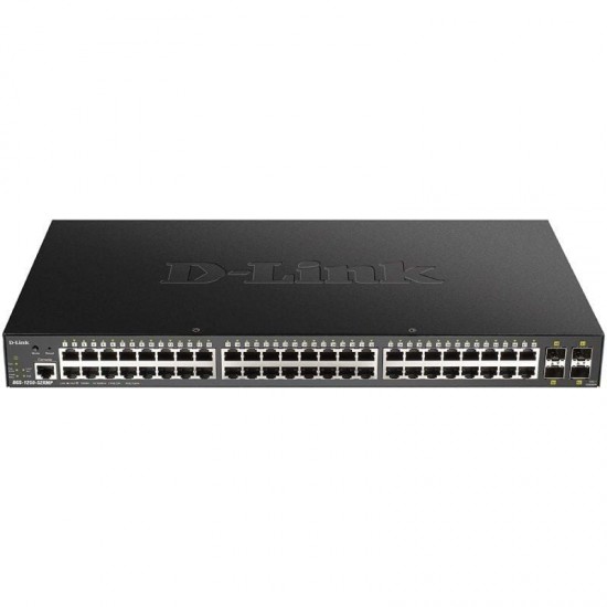 Switch gestionable d-link smart dgs-1250-52xmp 52 puertos/ rj-45 10/100/1000 poe/ sfp Switch gestionable d-link smart dgs-1250-52xmp 52 puertos/ rj-45 10/100/1000 poe/ sfp