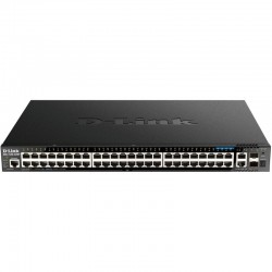 Switch Gestionable D-Link DGS-1520-52MP/E 52 Puertos/ RJ-45 2.5Gbps/ SFP/ PoE Switch Gestionable D-Link DGS-1520-52MP/E 52 Puertos/ RJ-45 2.5Gbps/ SFP/ PoE