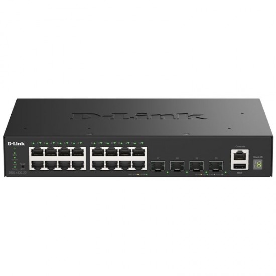 Switch gestionable d-link dgs-1530-20/e 16 puertos/ rj-45 10/100/1000 Switch gestionable d-link dgs-1530-20/e 16 puertos/ rj-45 10/100/1000