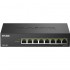 Switch D-Link DMS-108P/E 8 Puertos/ RJ-45 Gigabit 10/100/1000 PoE